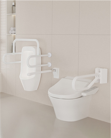 Antibacterial Resin Grab Bar