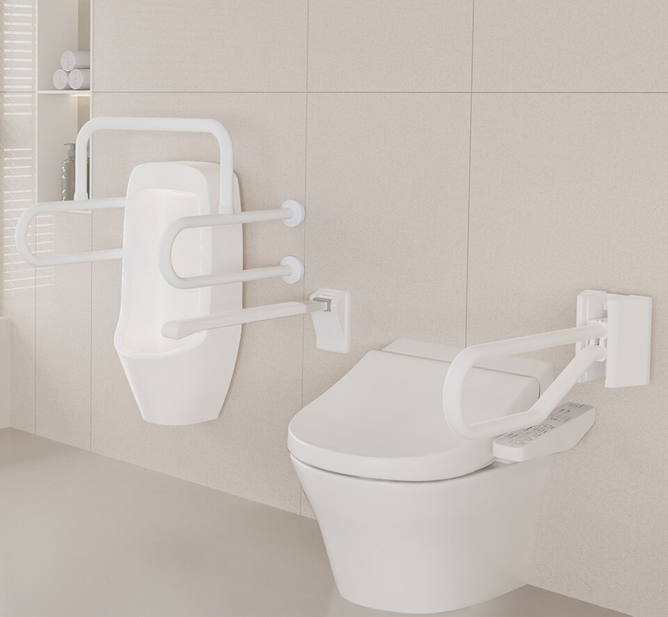 Antibacterial Resin Grab Bar